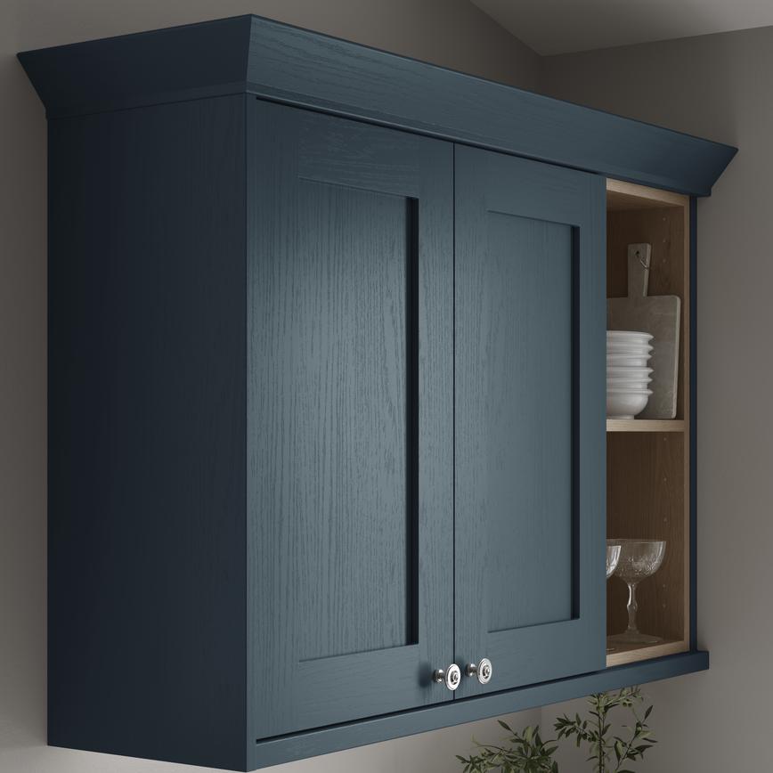 Chilcomb Grain Marine Blue 2.4m Continuous Classic Cornice