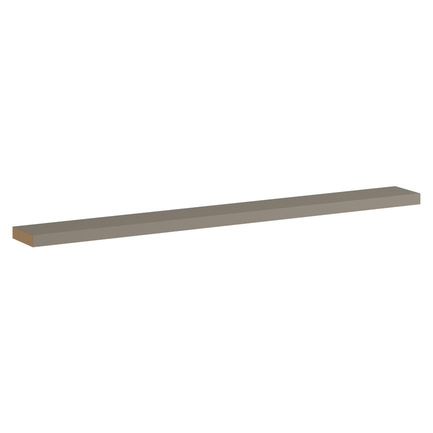 Hockley Super Matt Sand Grey 2.75m Continuous Square Cornice or Pelmet