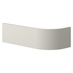 Clerkenwell Gloss Porcelain 563mm x 18mm Curved Plinth