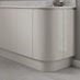 Clerkenwell Gloss Porcelain 563mm x 18mm Curved Plinth