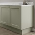 Chilcomb Grain Sage Green 2750mm x 15mm Continuous Plinth