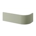 Chilcomb Grain Sage Green 563mm x 15mm Curved Plinth