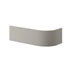Chelford Matt Pebble 563mm x 18mm Curved Plinth