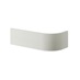 Chilcomb Grain Porcelain 563mm x 15mm Curved Plinth