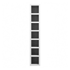 DKA6313_Dove_Grey_150mm_Tall_Wine_Rack