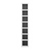 Matt White 150mm Tall Wine Rack