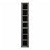 Charcoal 150mm Tall Wine Rack