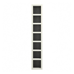 Grained Linen 150mm Tall Wne Rack