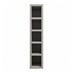 Mirror Gloss Sand Grey 150mm Wine Rack