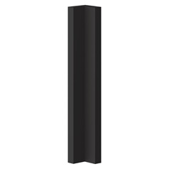 Super Matt Black Internal Base Carousel Corner Fillet x 2