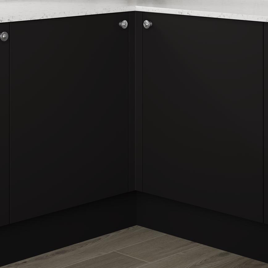 Super Matt Black Carousel Corner Fillet