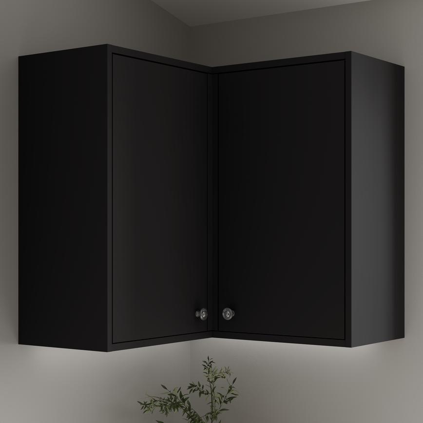 Super Matt Black Wall Corner Fillet