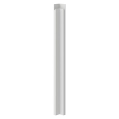 Clerkenwell Gloss White Full Height Base Carousel Corner Fillets