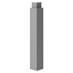 Super Matt Dove Grey Two Part Half Height External Corner Fillet