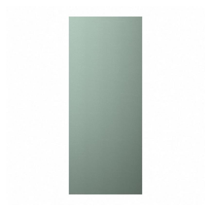Hockley Super Matt Fir Green FH Wall Decor End - 740mm CAD Front