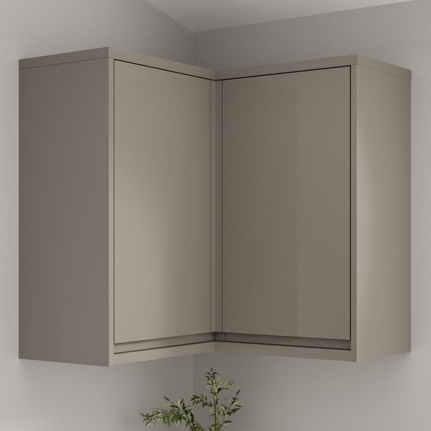 Clerkenwell Gloss Sand Grey 752mm x 310mm x 16mm End Panel