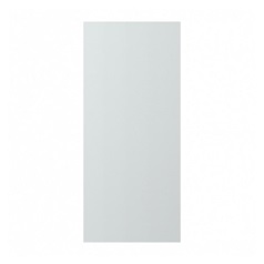 Gloss Slate Grey Tall Deep Wall Decor End