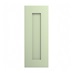 Chelford Reed Green Curved Base Decor End CAD Front