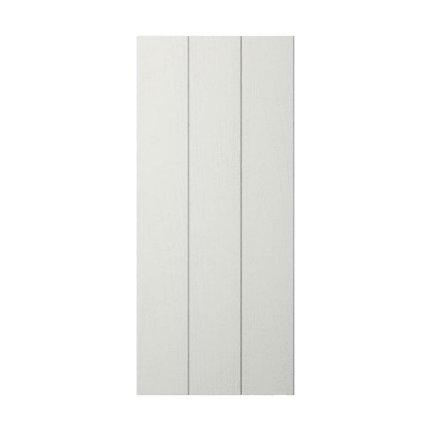 Porcelain Tongue and Groove Tall Deep Wall Décor End