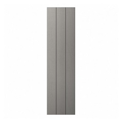 Charcoal Tongue and Groove Tall Wall Décor End - 1182mm