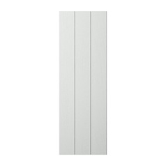 Dove Grey Tongue and Groove Tall Wall Décor End - 932mm