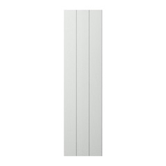 Dove Grey Tongue and Groove Tall Wall Décor End - 1182mm