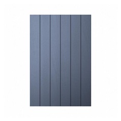 Navy Tongue and Groove Base Décor End