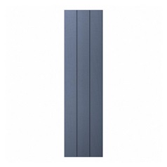 Navy Tongue and Groove Tall Wall Décor End - 1182mm
