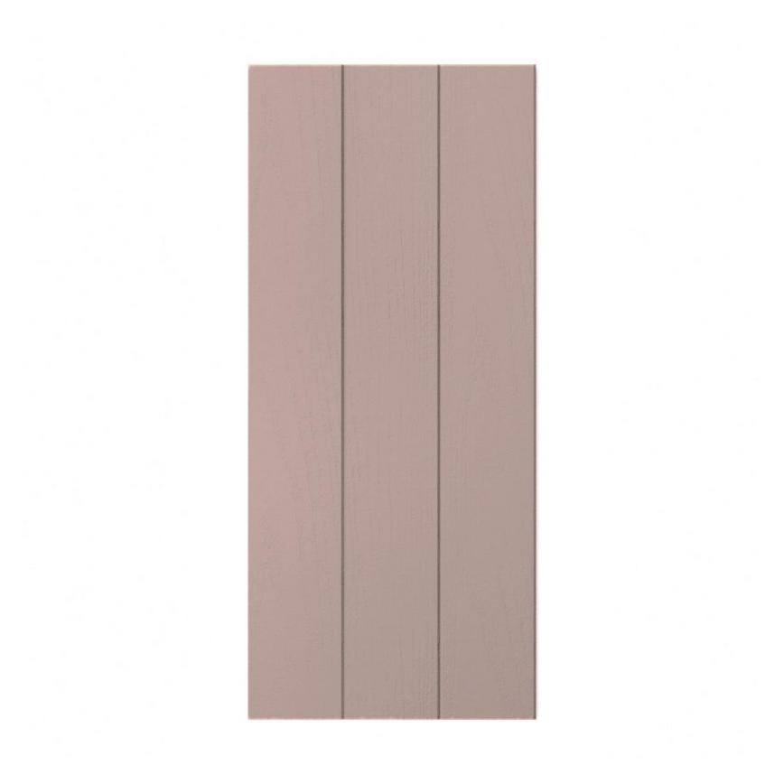 Grained Antique Rose Tongue and Groove Tall Deep Wall Décor End