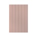 Grained Antique Rose Tongue and Groove Base Décor End