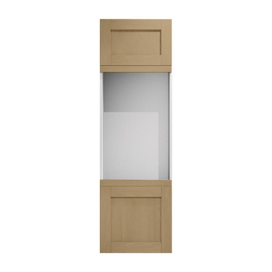 Grained Oak 600 Appliance Tower Filler Panel
