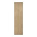 Grained Oak Tongue and Groove Tall Tower Decor End