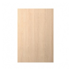 Reeded Oak 940mm x 600mm Decor End Panel
