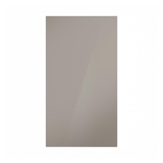 Hockley Mirror Gloss Sand Grey Full Height Deep Wall Decor End