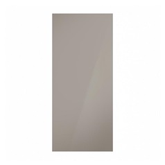 Hockley Mirror Gloss Sand Grey Tall Deep Wall Decor End