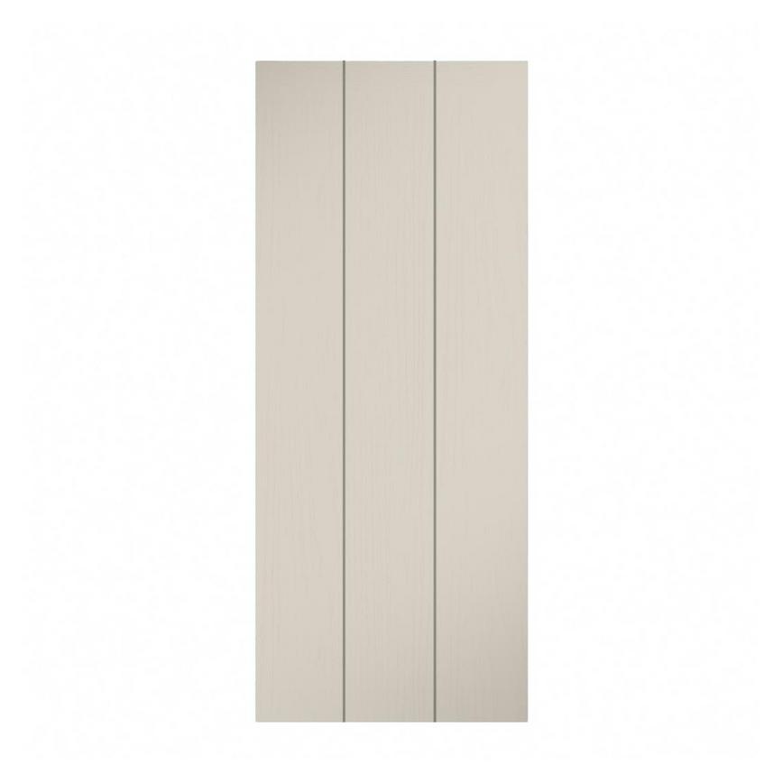 Linen Full Height Wall Decor End Tongue and Groove