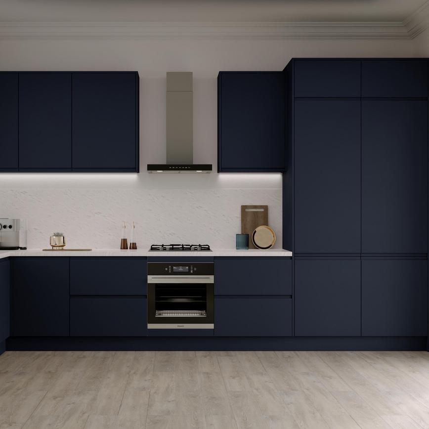 Clerkenwell Super Matt Navy 16mm End Panel