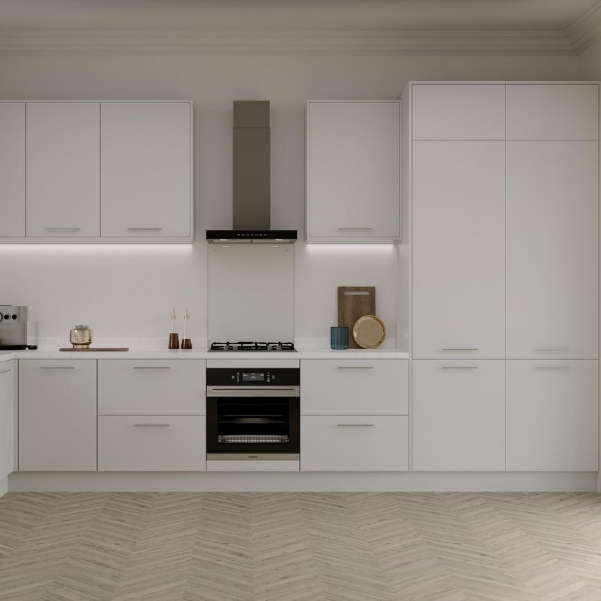 Matt Dove Grey 18mm End Panel