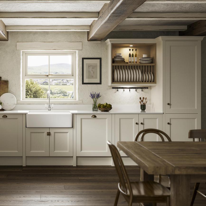 Grain Porcelain 19mm End Panel