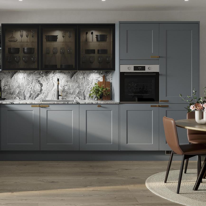 Chelford Matt Dusk Blue 18mm End Panel