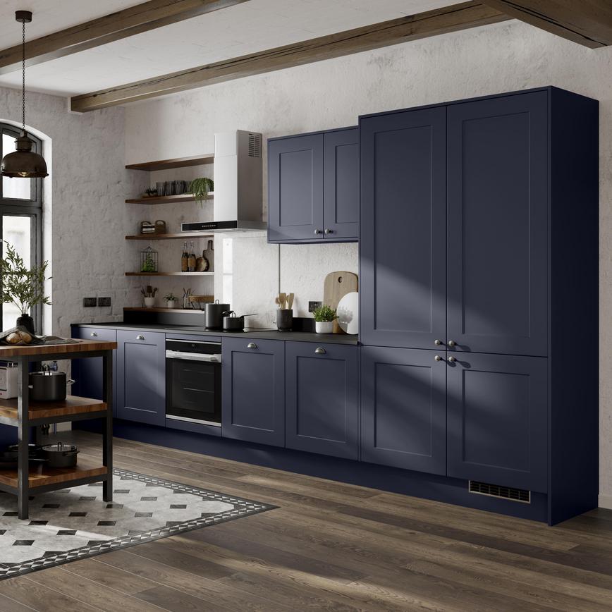 Matt Navy 18mm End Panel