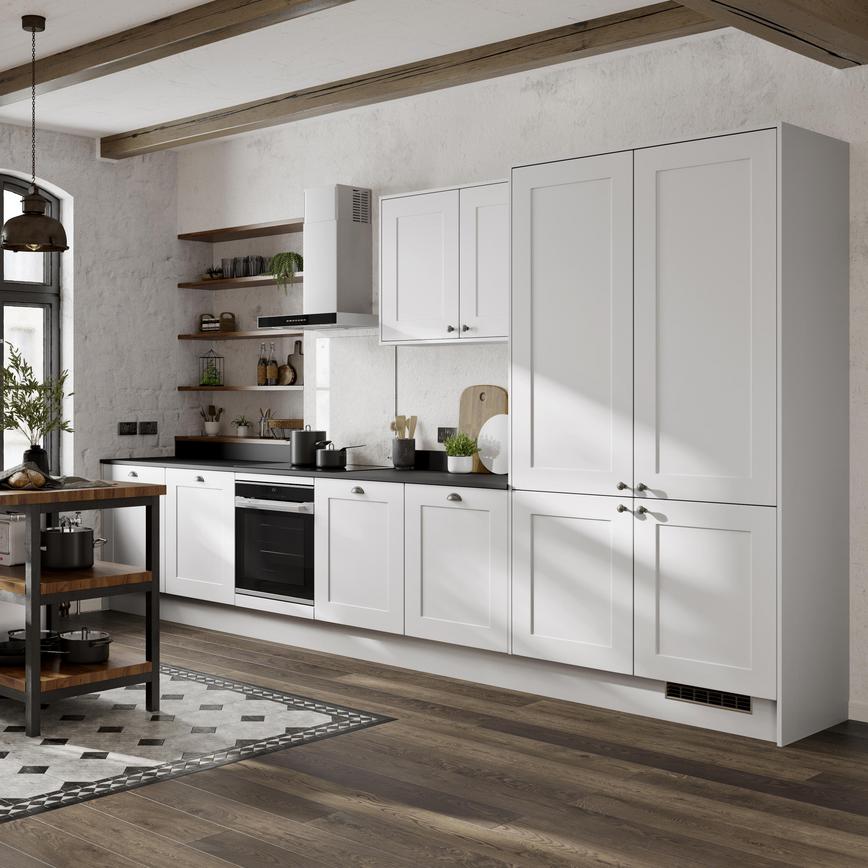 Matt White 18mm End Panel