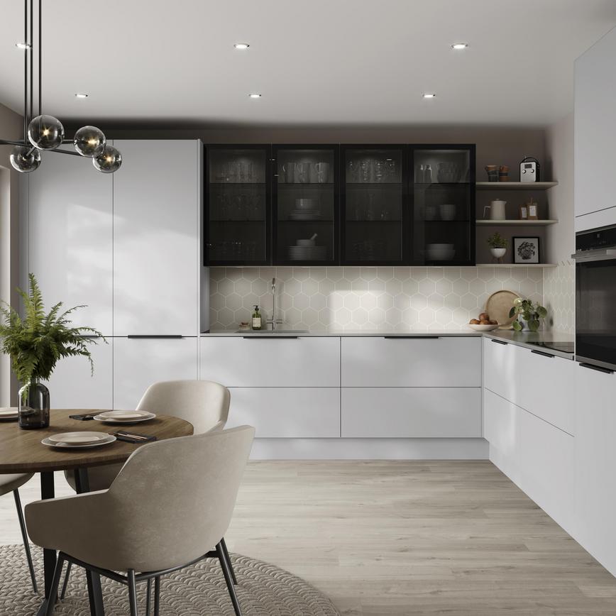 Hockley Super Matt Dove Grey 16mm End Panel