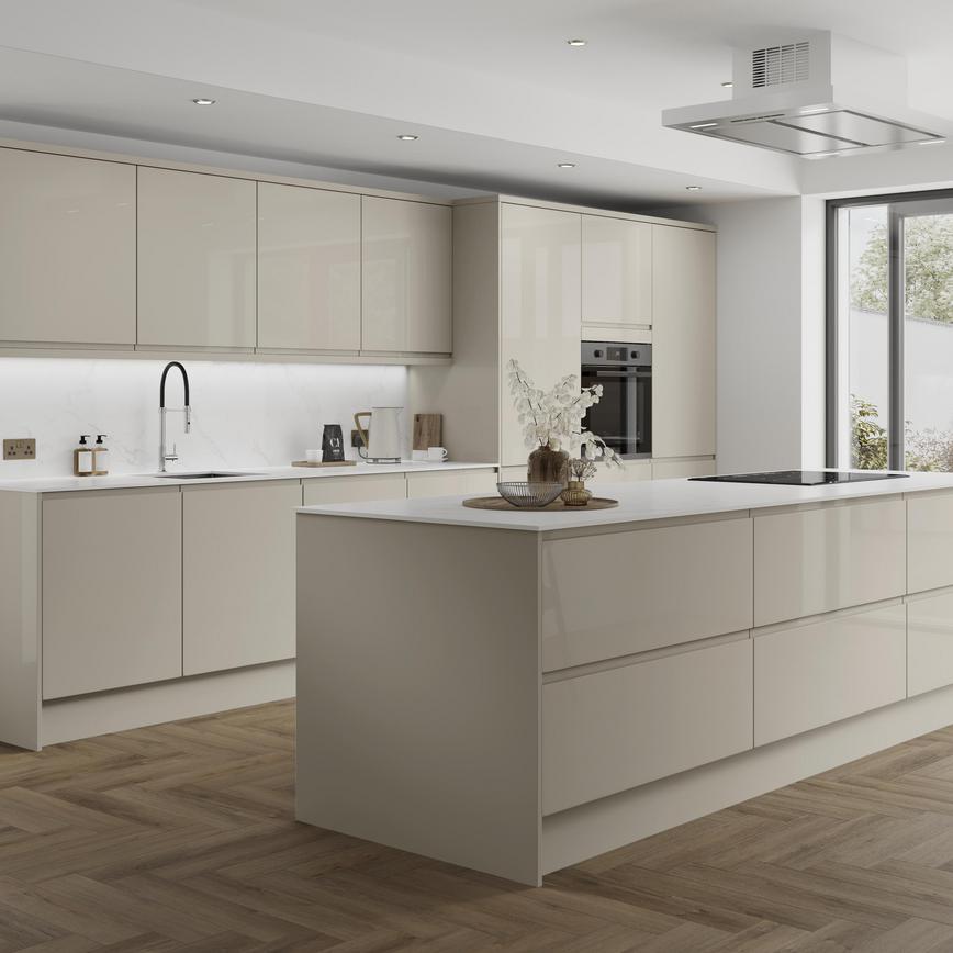 Gloss Sandstone 16mm End Panel