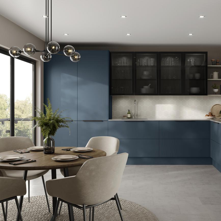 Hockley Super Matt Marine Blue 16mm End Panel