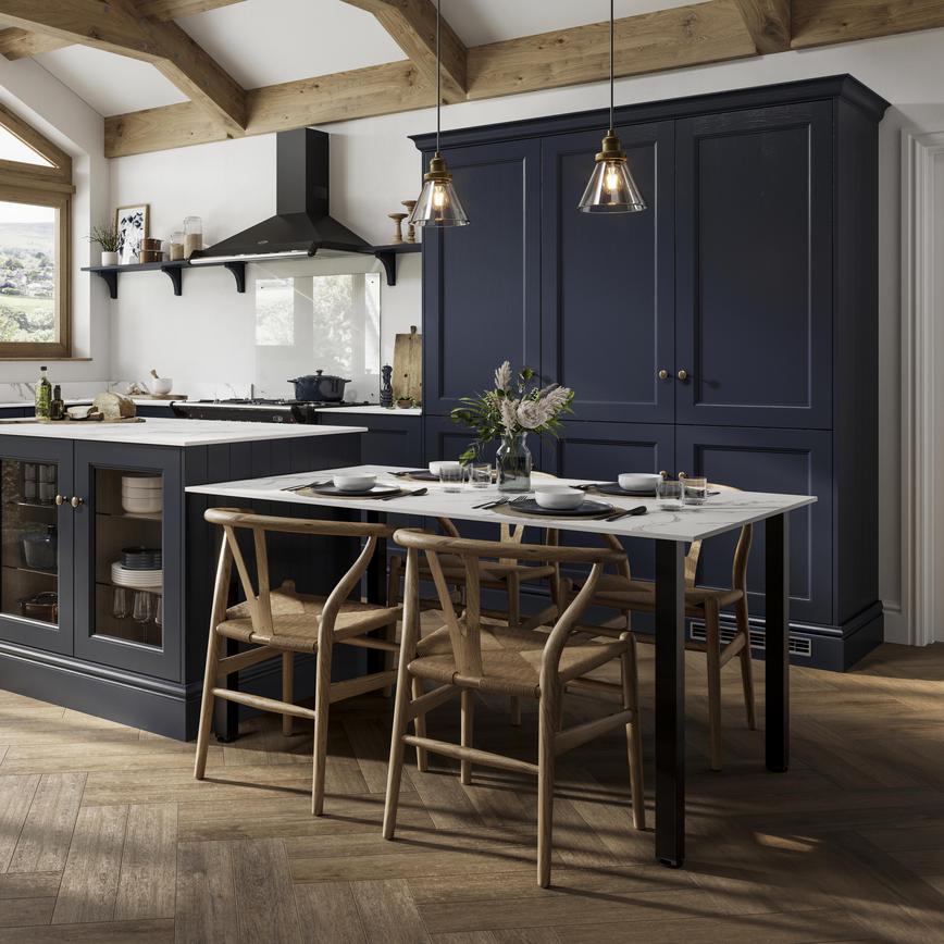 Grain Navy 910mm x 2400mm x 19mm Tongue and Groove Breakfast Bar Panel