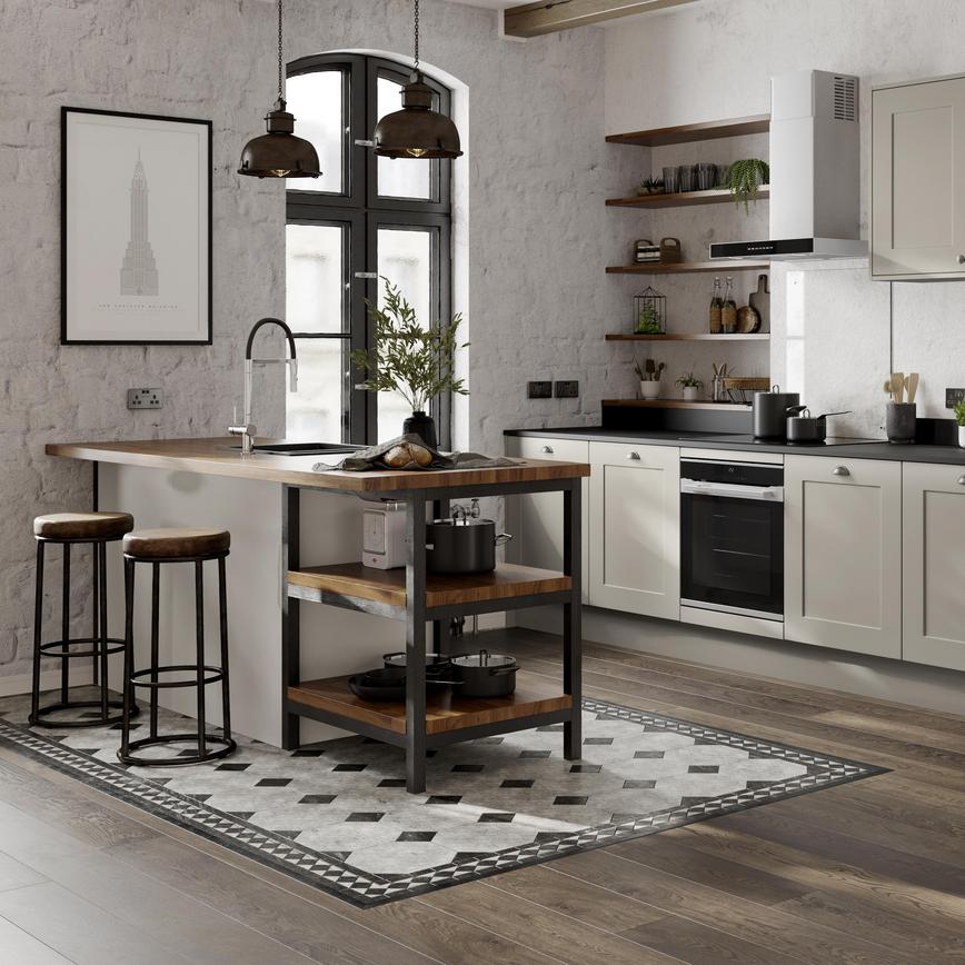 Matt Pebble 910mm x 2400mm x 18mm Breakfast Bar Panel