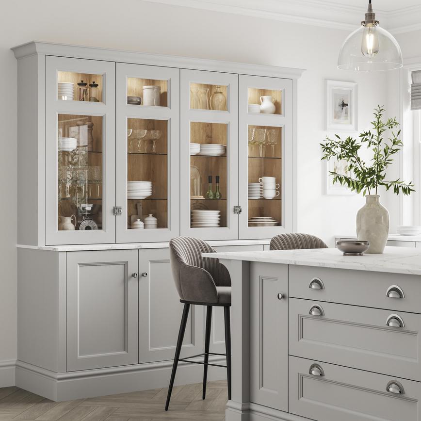 Grain Dove Grey 1182mm x 310mm x 19mm End Panel