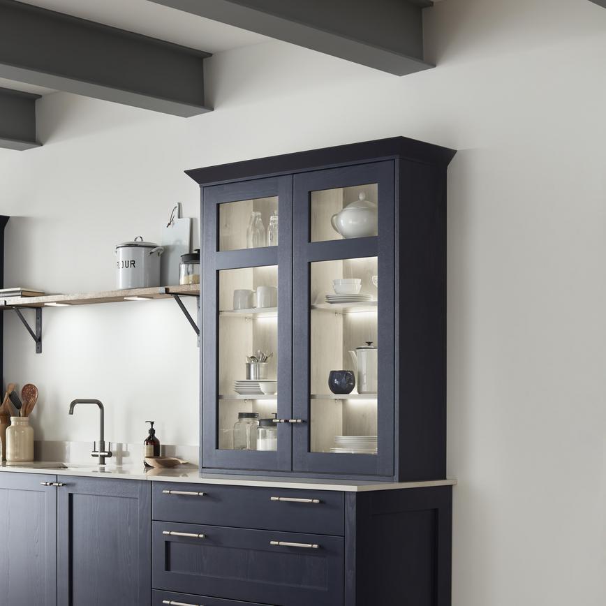 Grain Navy 1182mm x 310mm x 19mm End Panel