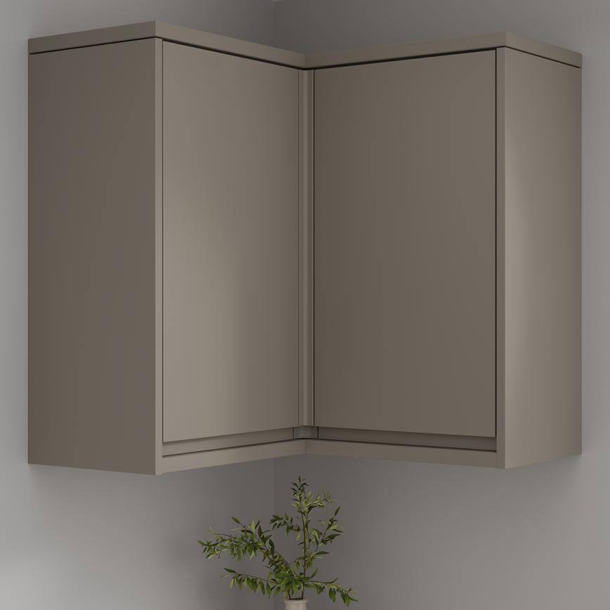 Clerkenwell Super Matt Sand Grey 752mm x 310mm x 16mm End Panel